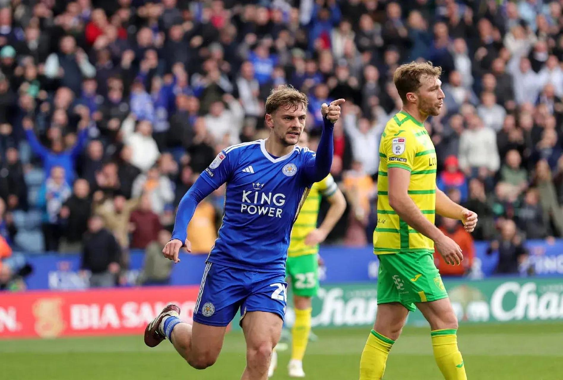 关于莱切斯特城客场战平诺维奇，保持不败的信息