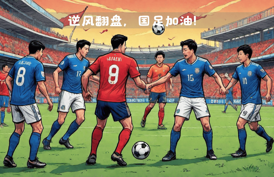 勇敢的球员在亚洲足球锦标赛上拼尽全力