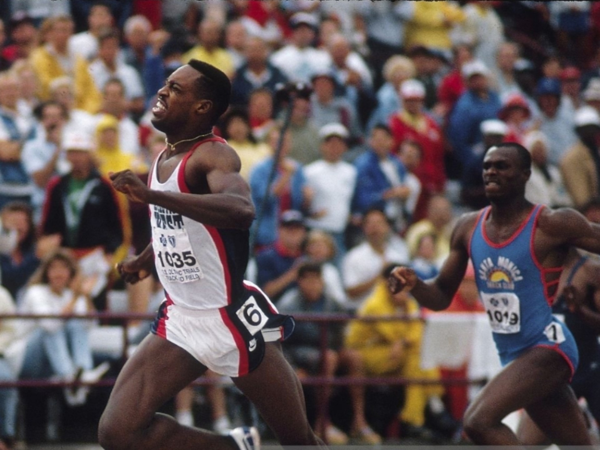 美国运动员在田径赛拔得头筹 美国运动员在田径赛拔得头筹