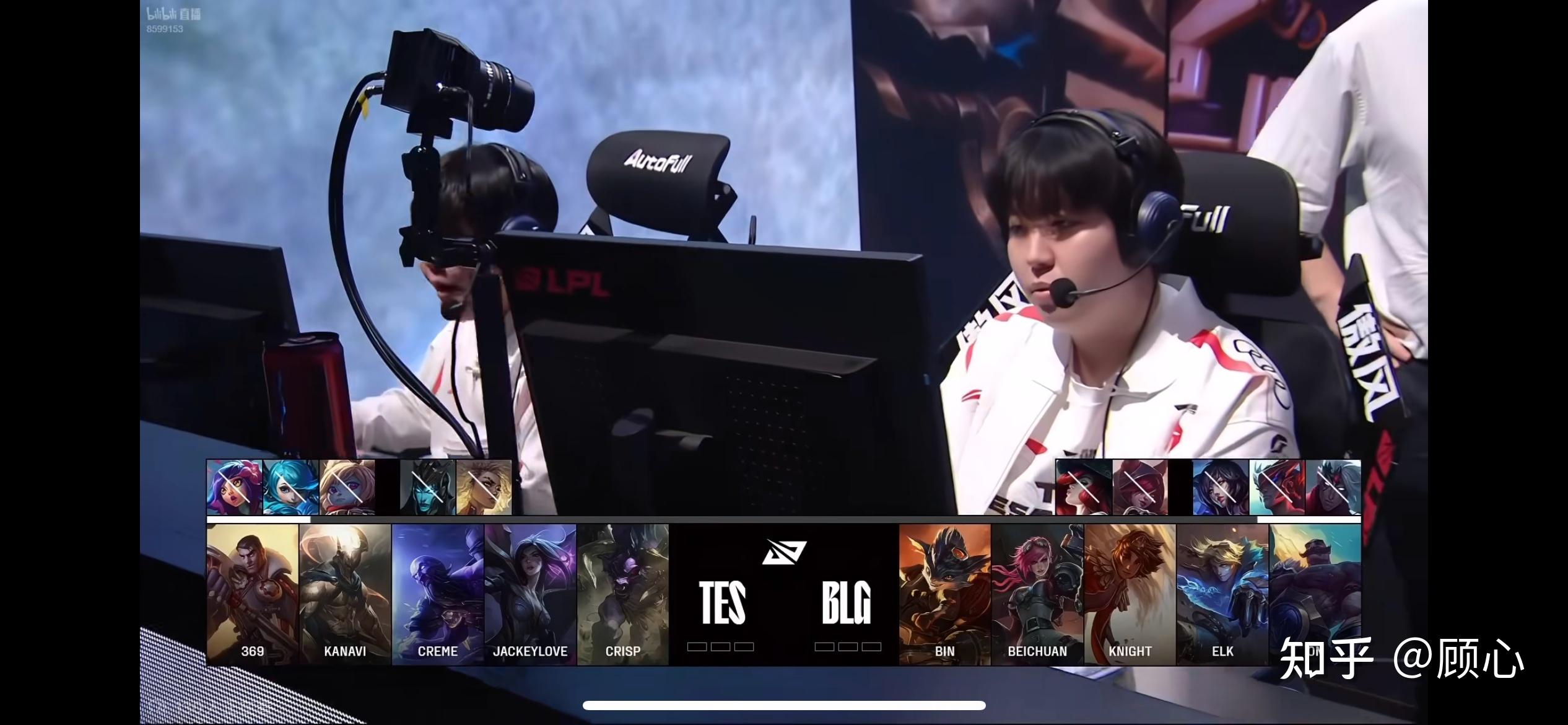 BLG碾压TES，Faker成为全场焦点2025世界赛3:0（洛杉矶）